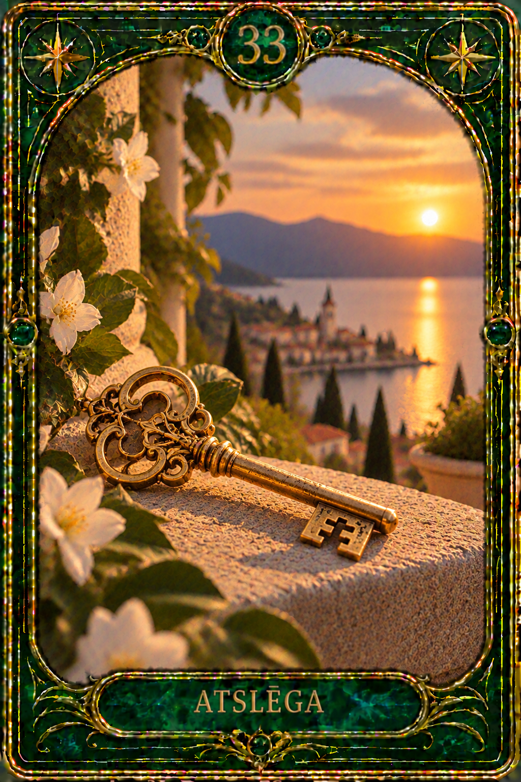 033 Atslēga Lenormand kārts