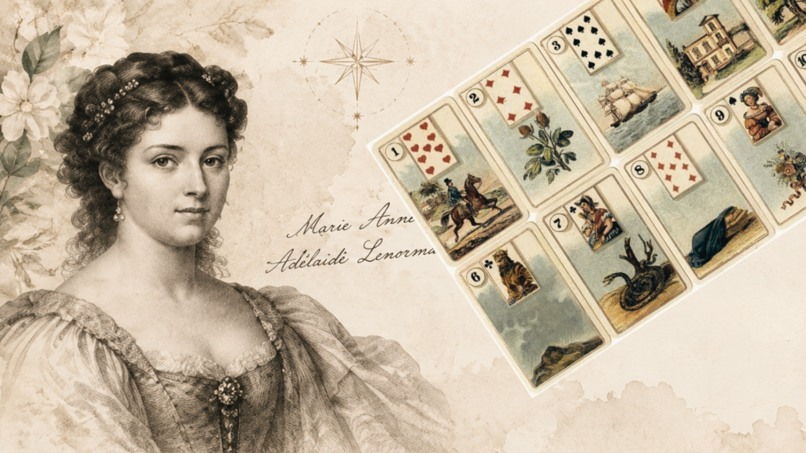 Lenormand kāršu vēsture